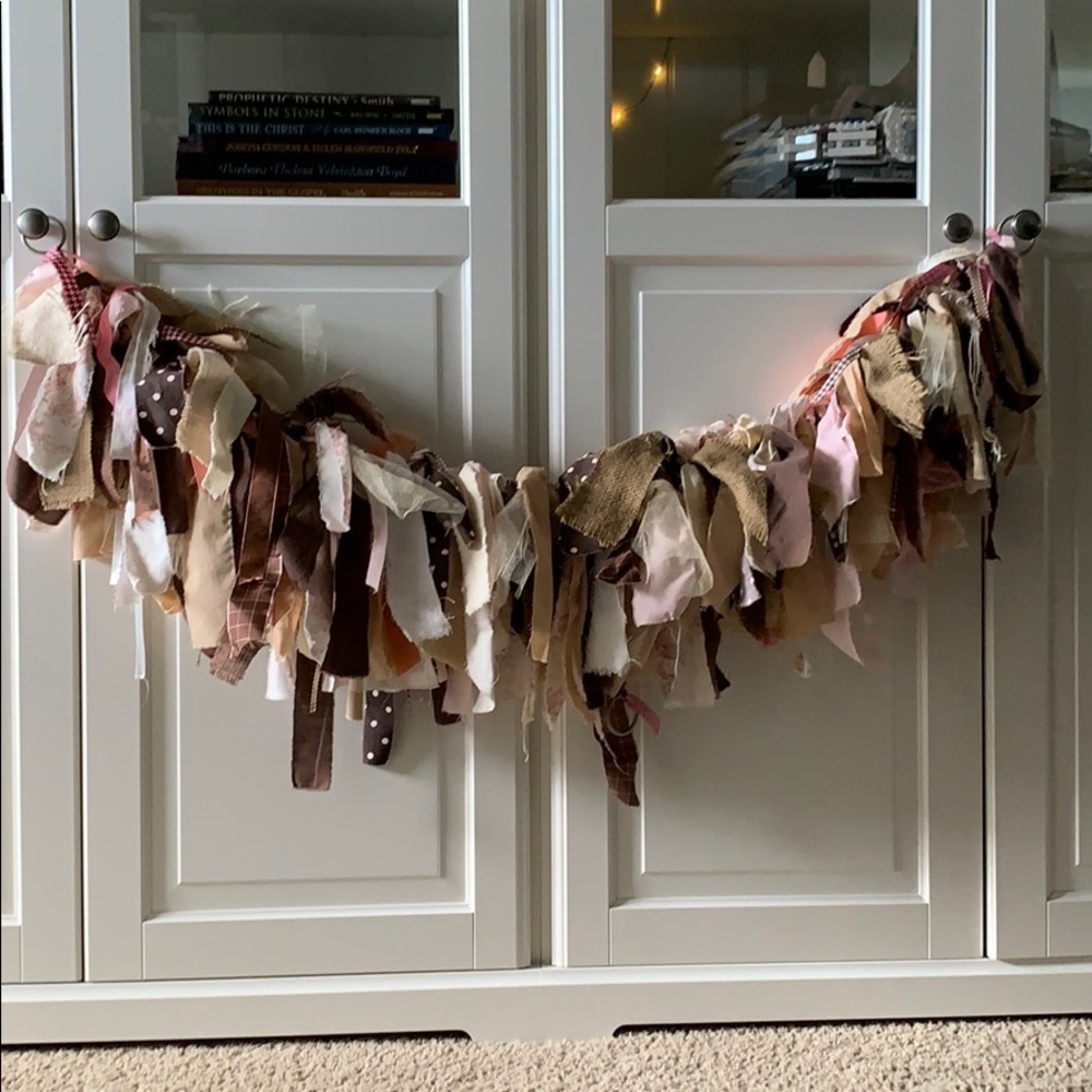 Ragamuffin Ribbon Garland from the Nesting Place